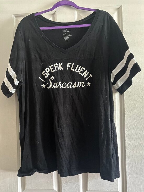 torrid Tops - I Speak Fluent Sarcasm Torrid T-Shirt